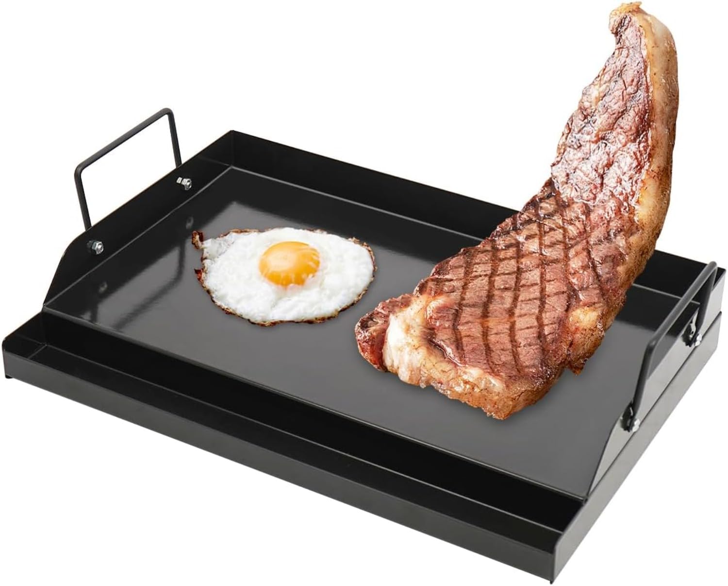 Camping Cooking Flat Top - Piastra in ghisa antiaderente 18