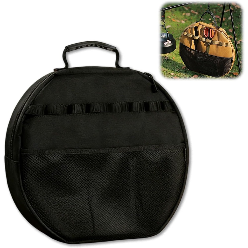 Camping Cooking Organizer - Borsa per il trasporto della griglia,