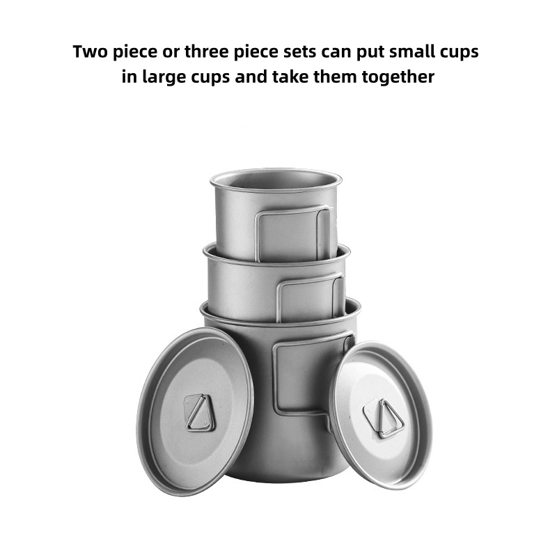 Tazza da campeggio in titanio  - Camping Cooking Organizer recensione e prezzo