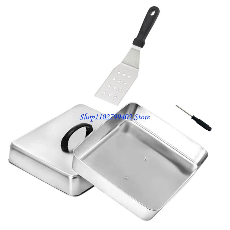 547F Coperchio da cucina quadr - Camping Cooking Flat Top recensione e prezzo