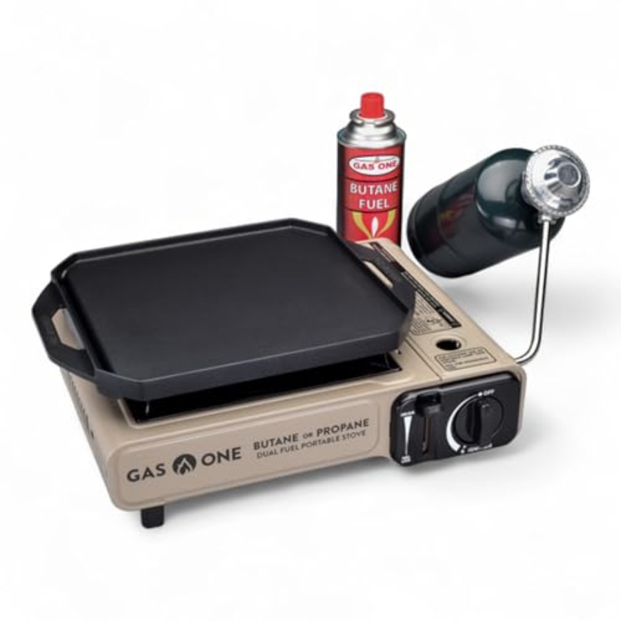 GasOne GS-3400P-KIT Piastra a  - Camping Cooking Flat Top recensione e prezzo