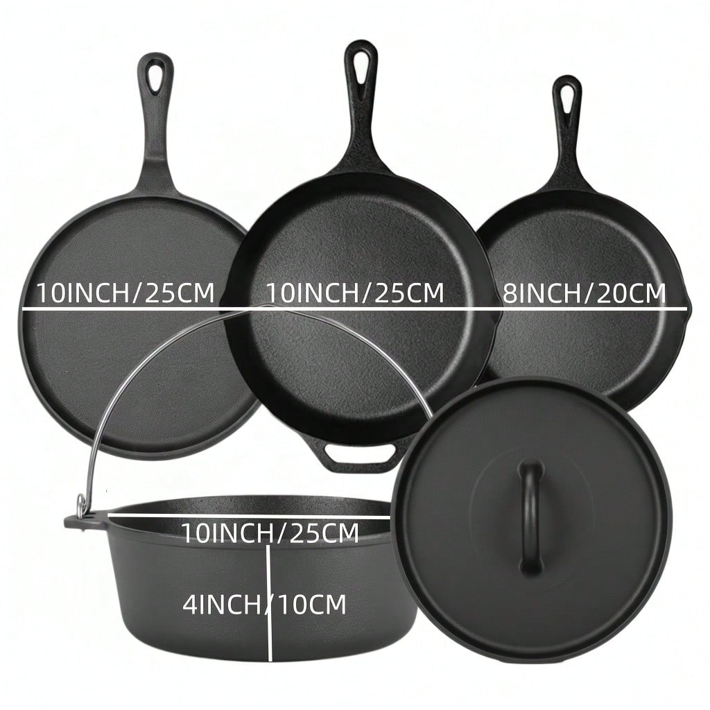 PACILACK Set di Pentole e Pade - Camp Dutch Oven Cast recensione e prezzo