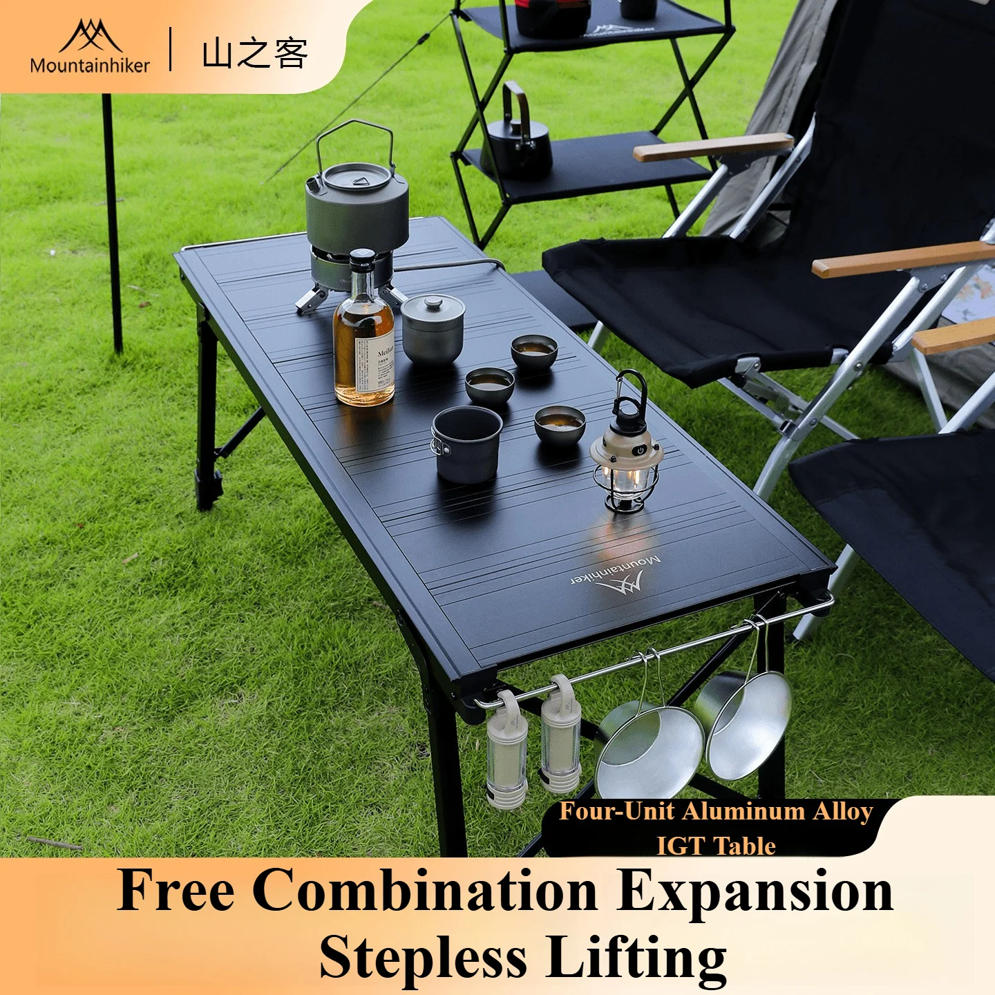 Mountainhiker campeggio pieghe - Camping Cooking Table recensione e prezzo