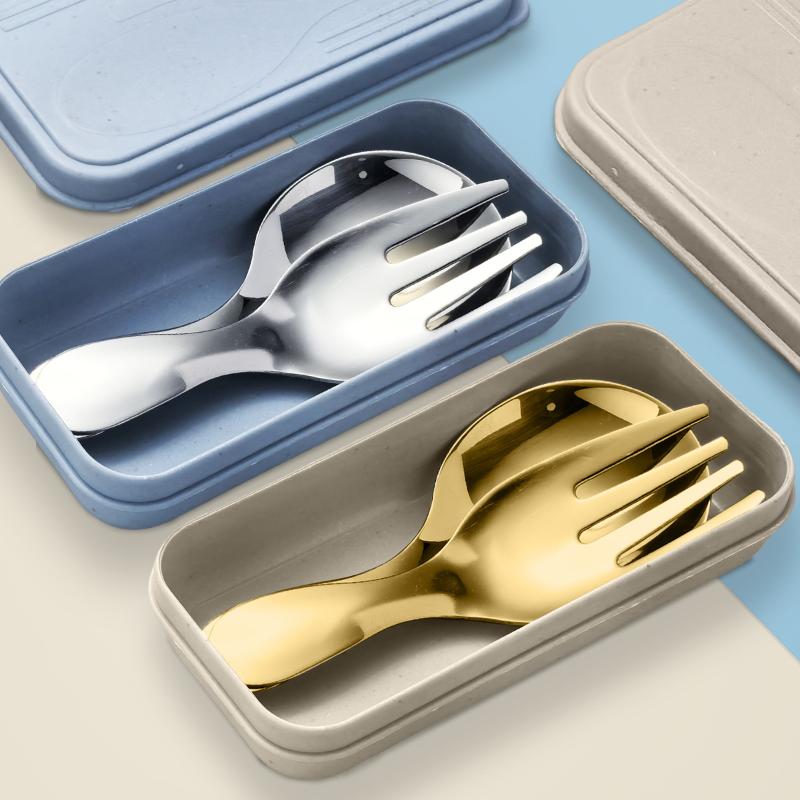 Set di stoviglie in acciaio in - Camping Hiking Cooking recensione e prezzo