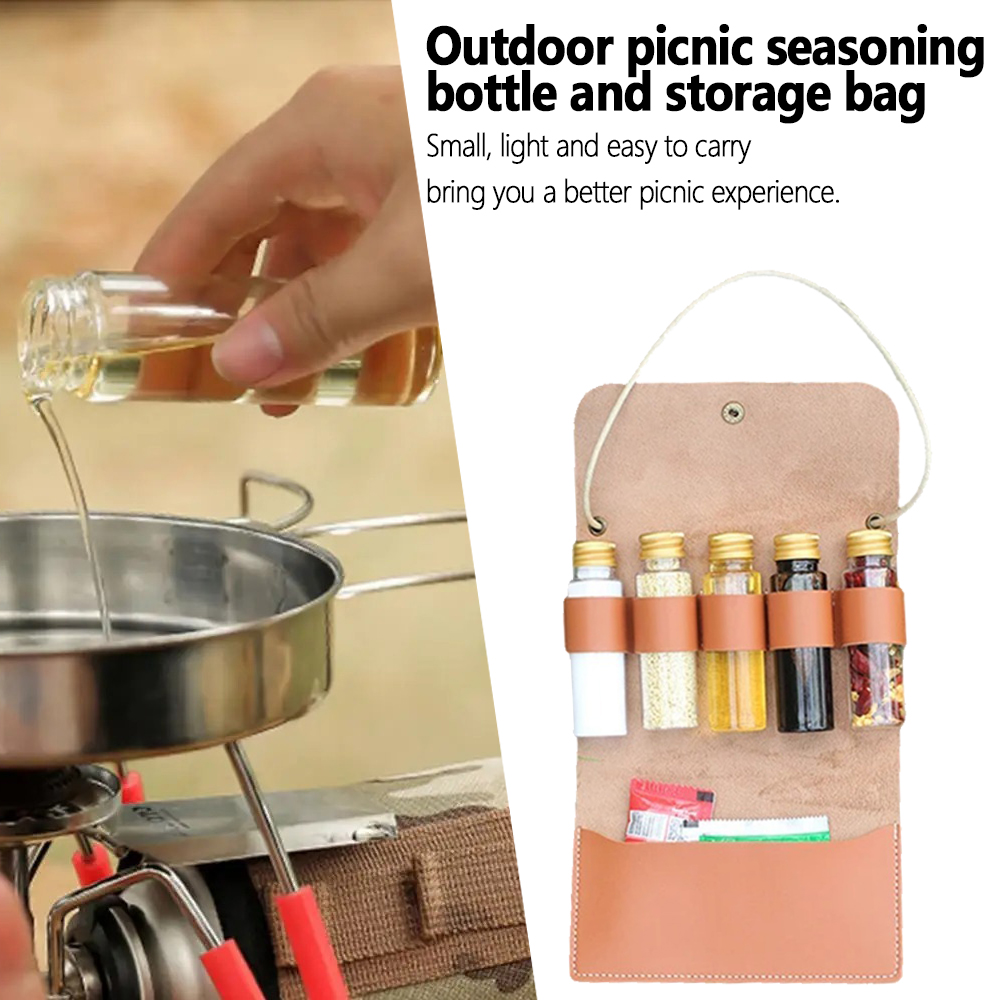Set di bottiglie di spezie da  - Camping Cooking Container recensione e prezzo