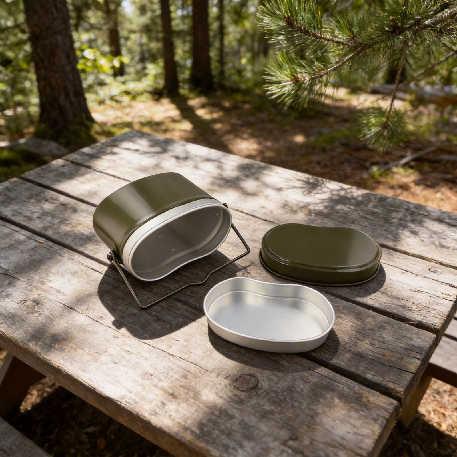 Set da cucina per esterni con  - Camping Cooking Dining Set recensione e prezzo